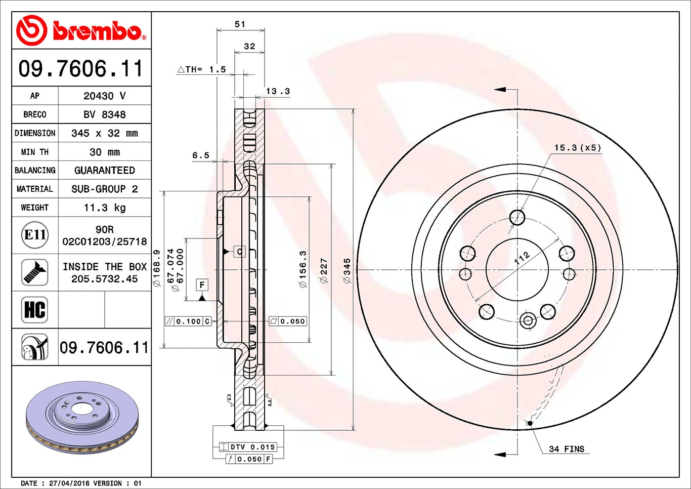 Disc frana