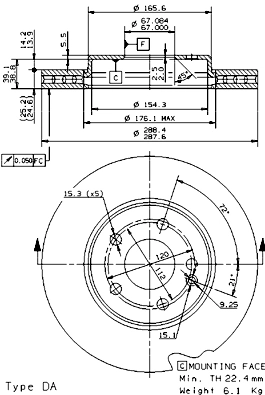 Disc frana
