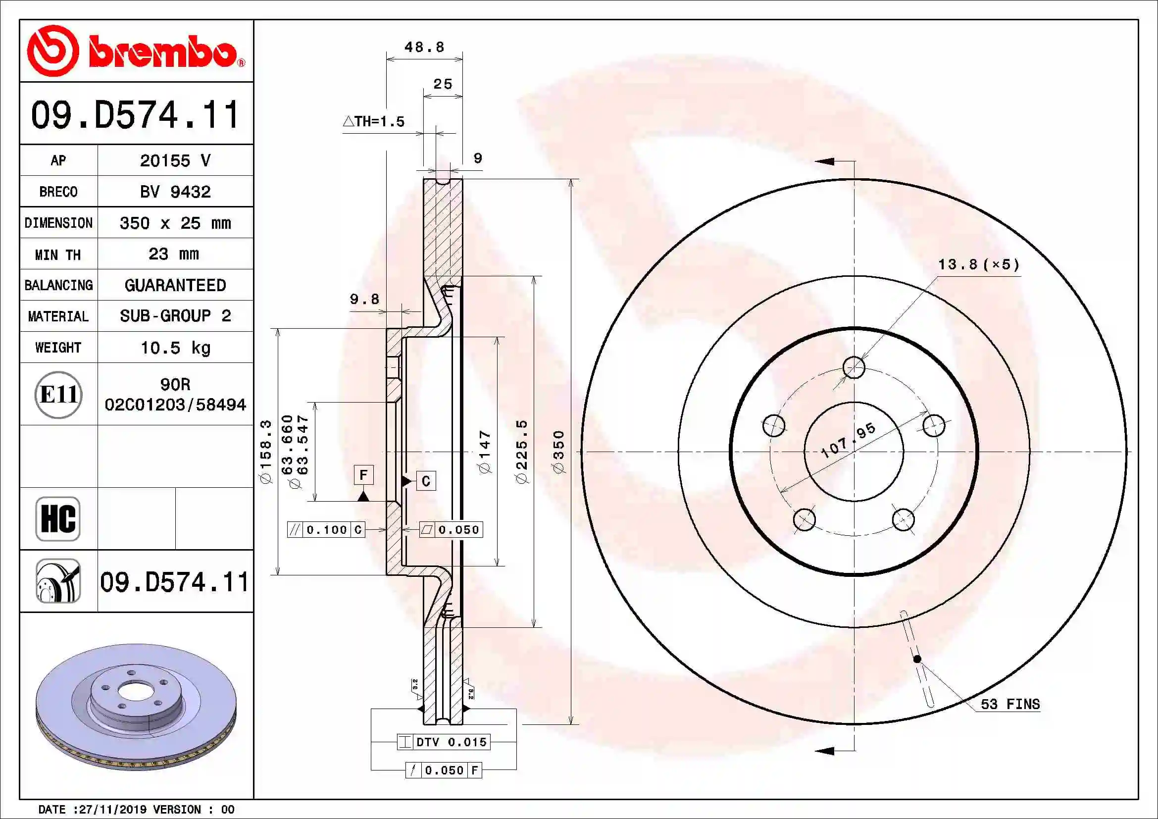 Disc frana