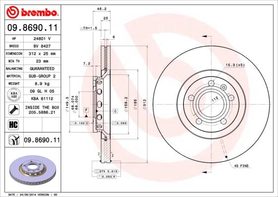 Disc frana