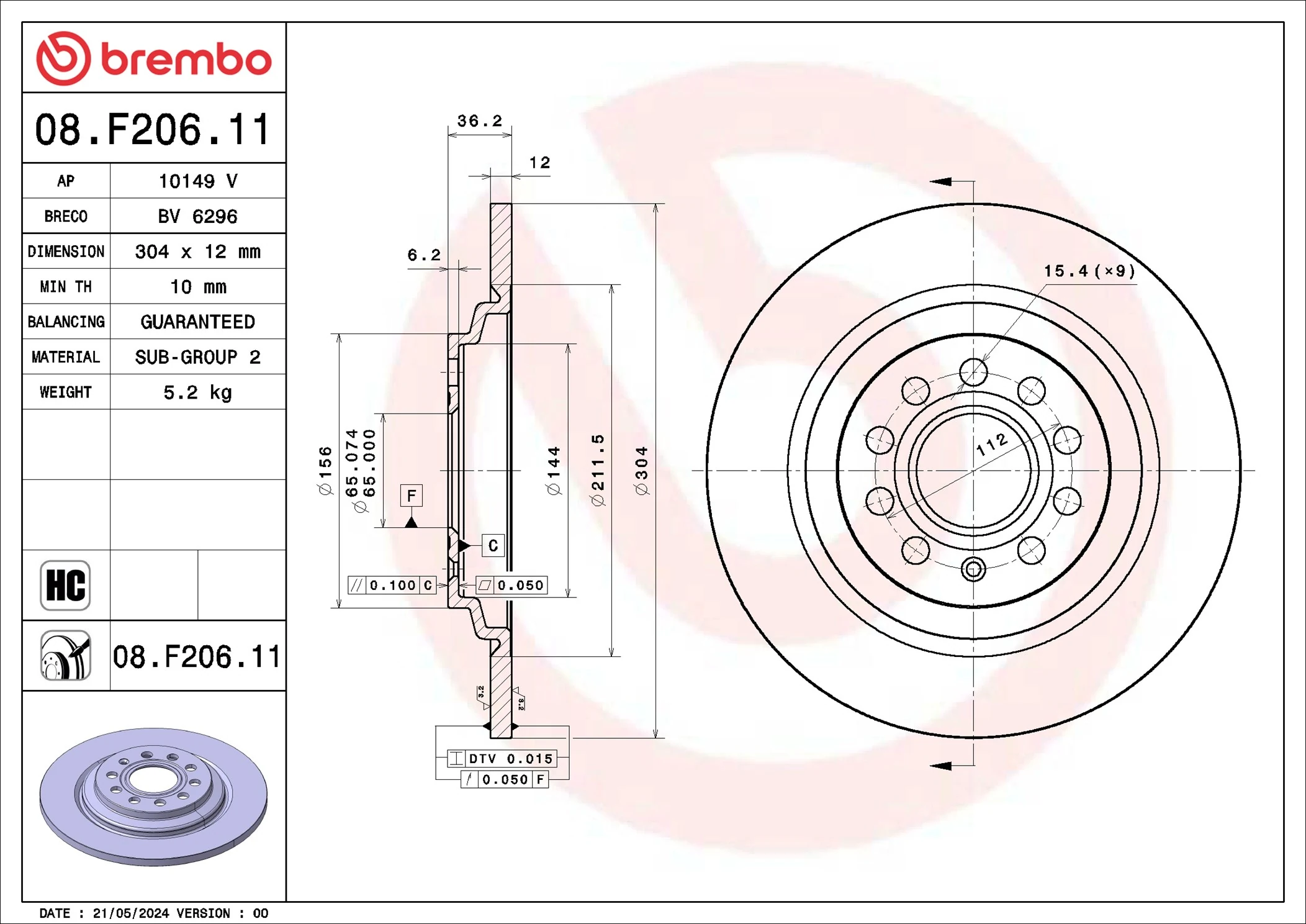 Disc frana