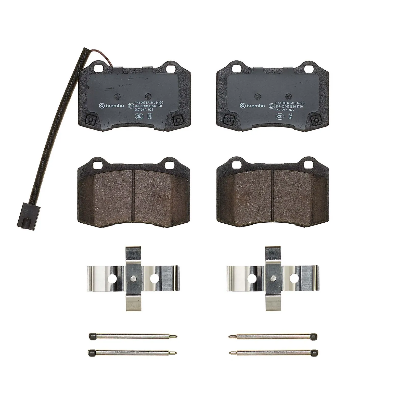 Set placute frana