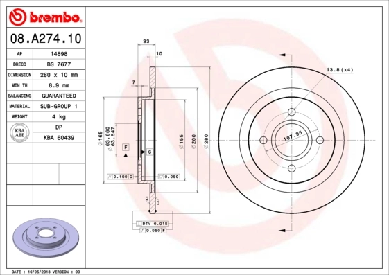Disc frana