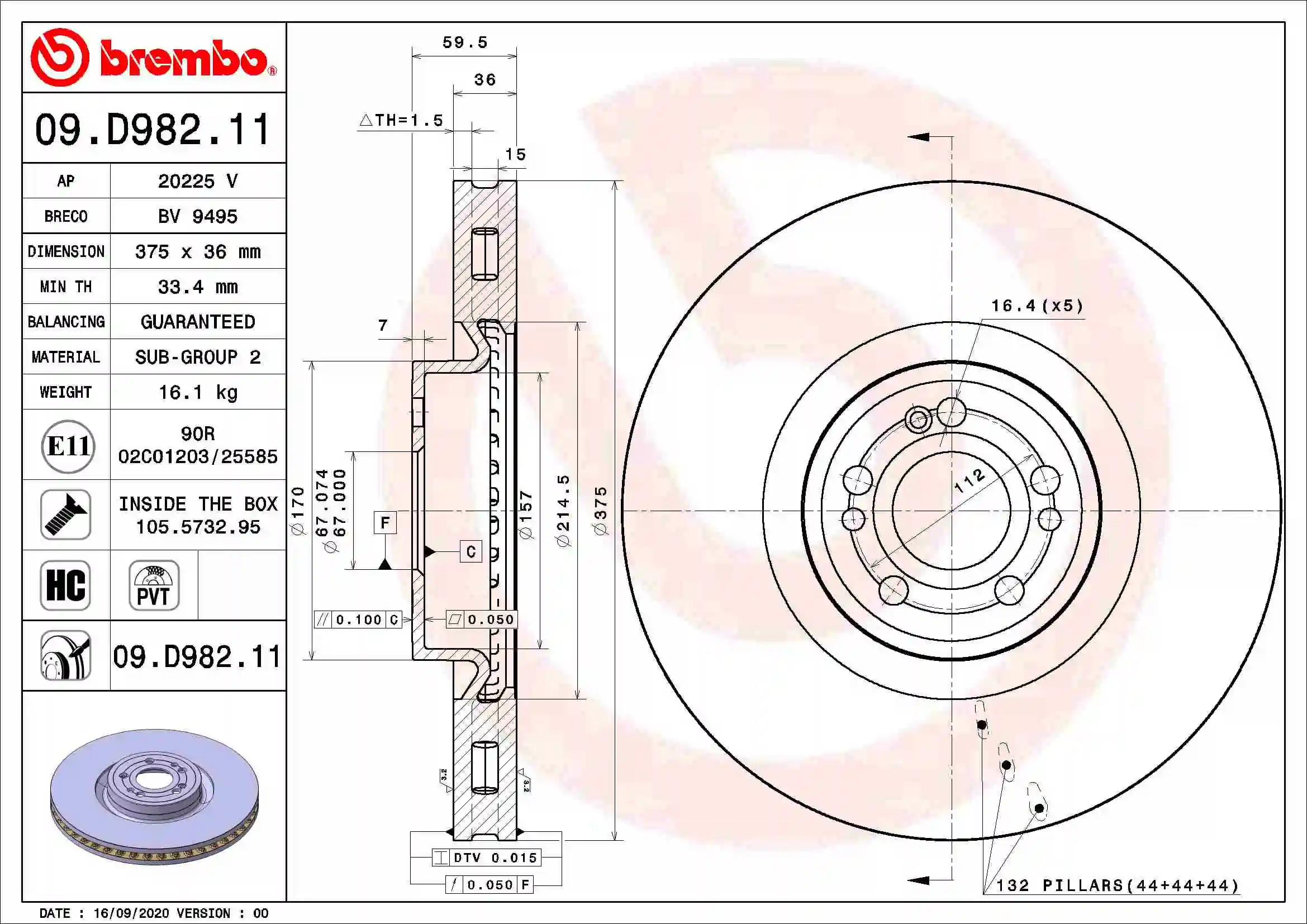 Disc frana