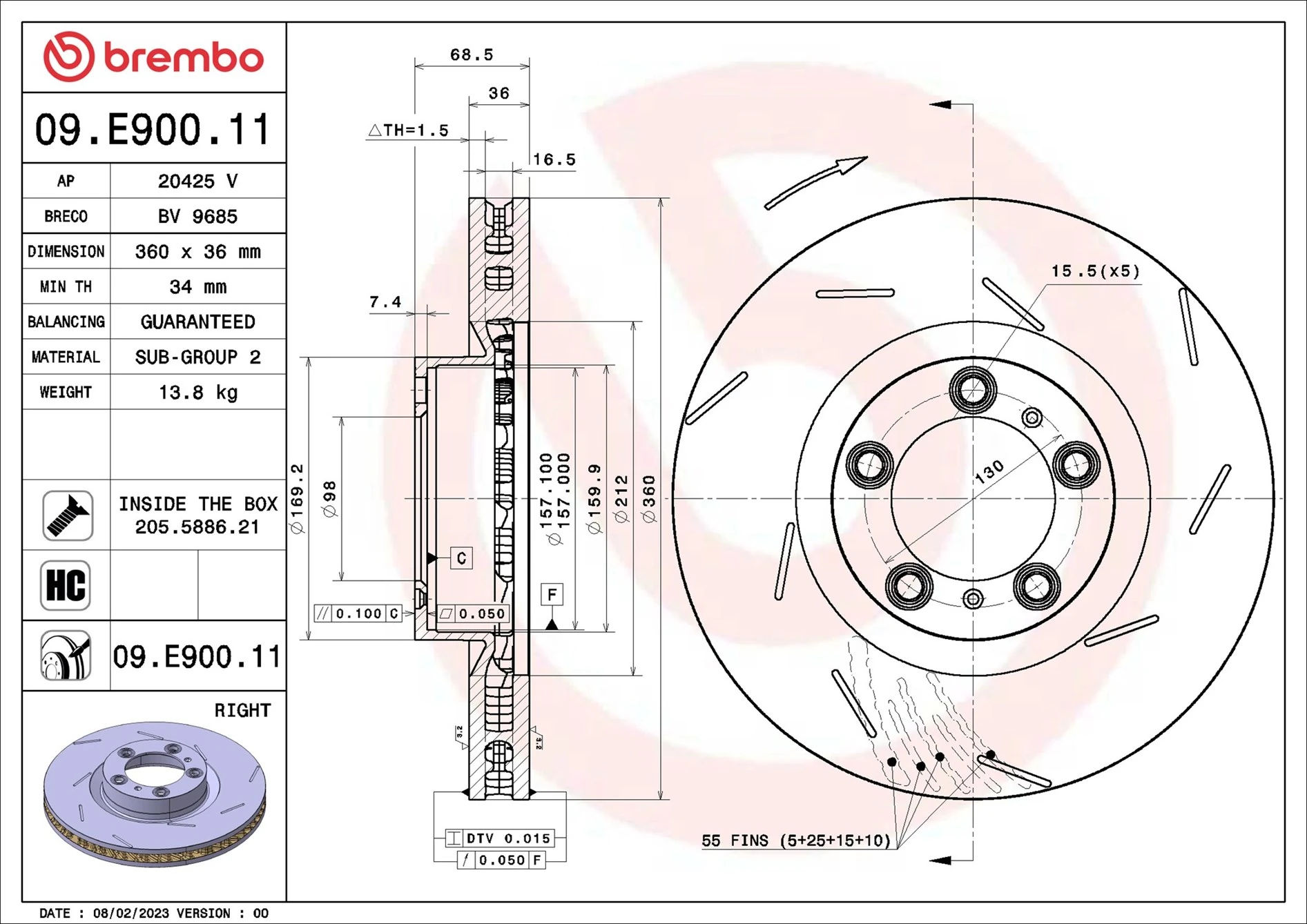 Disc frana