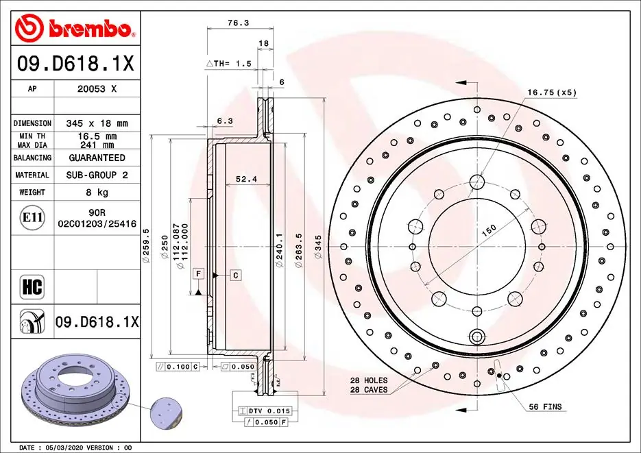 Disc frana
