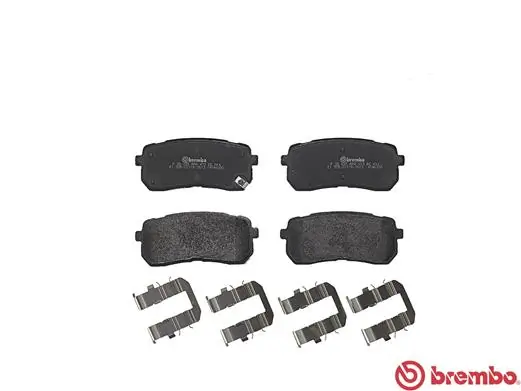Set placute frana