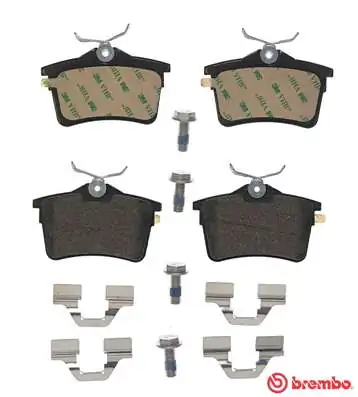 Set placute frana