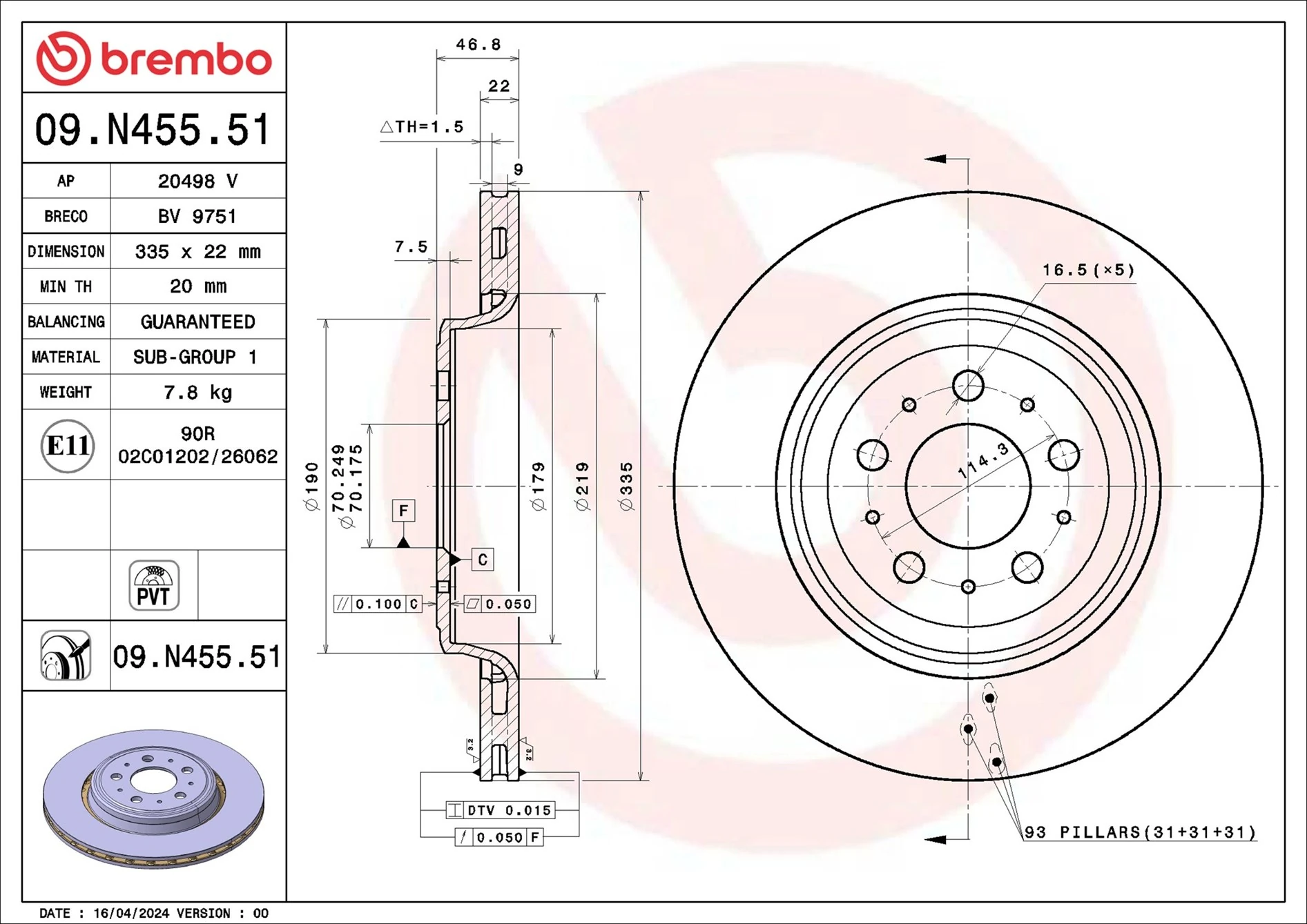 Disc frana