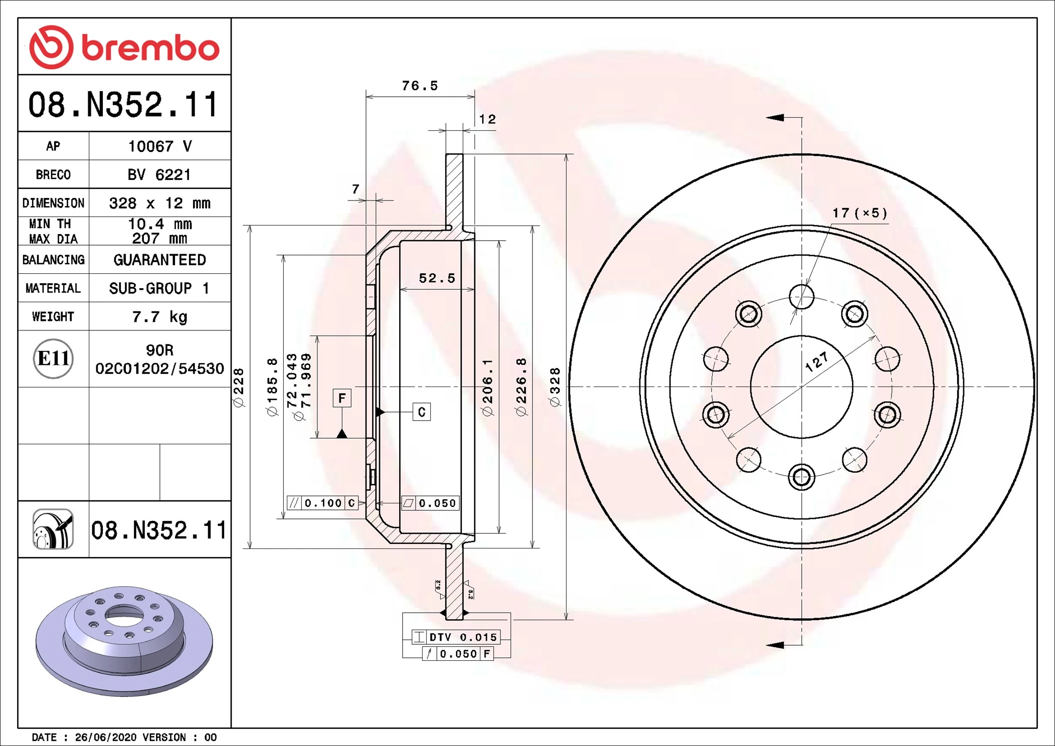 Disc frana