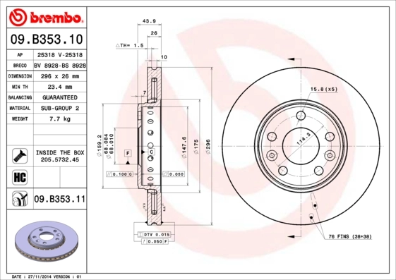 Disc frana