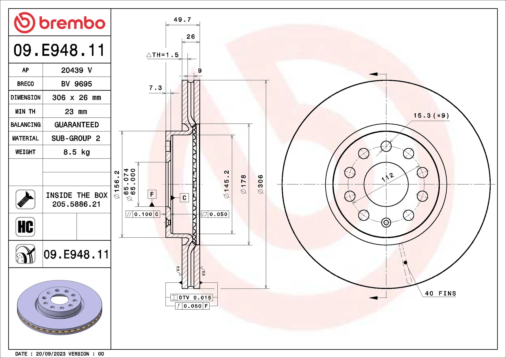 Disc frana