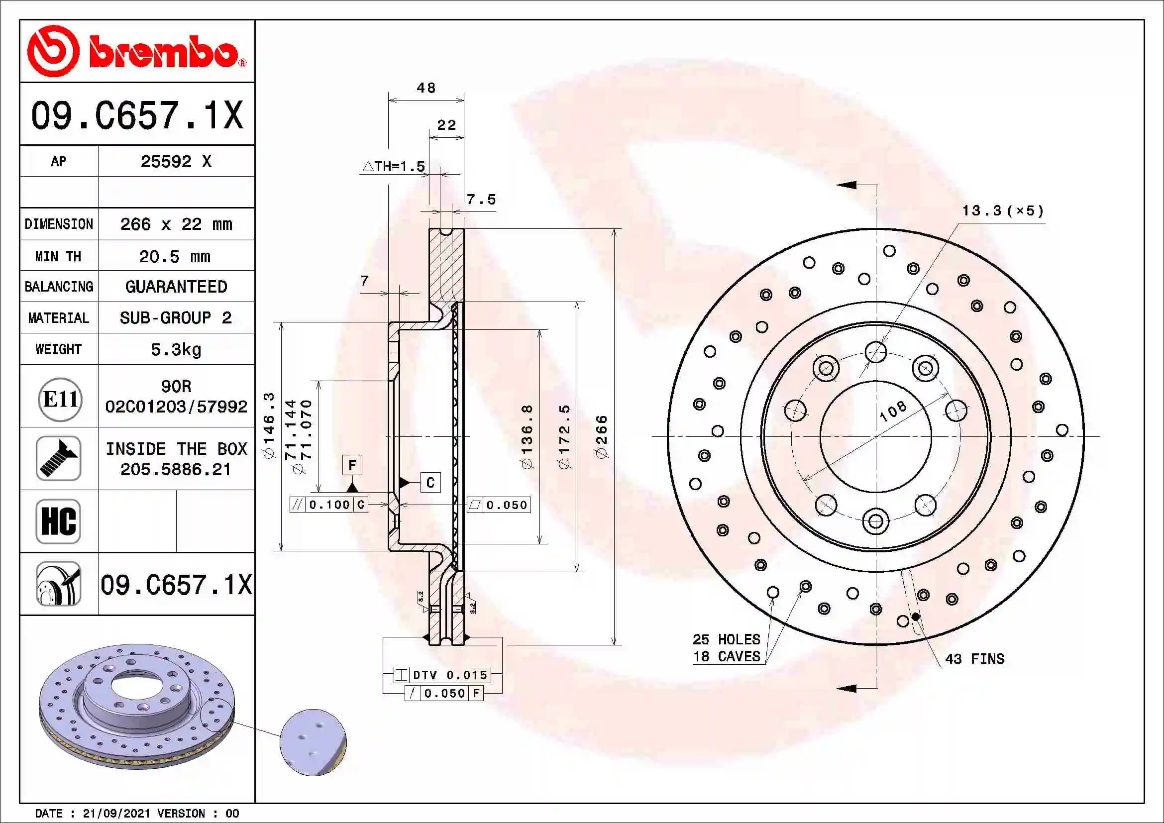 Disc frana