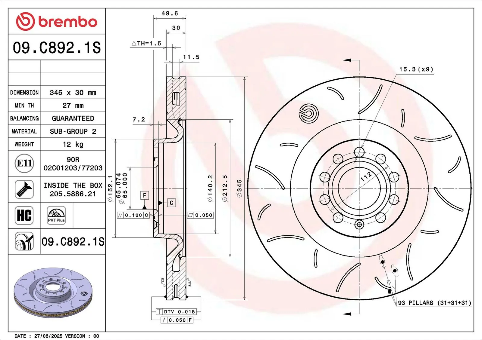 Disc frana