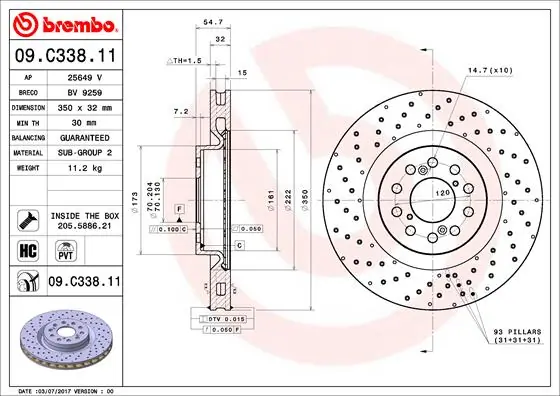 Disc frana