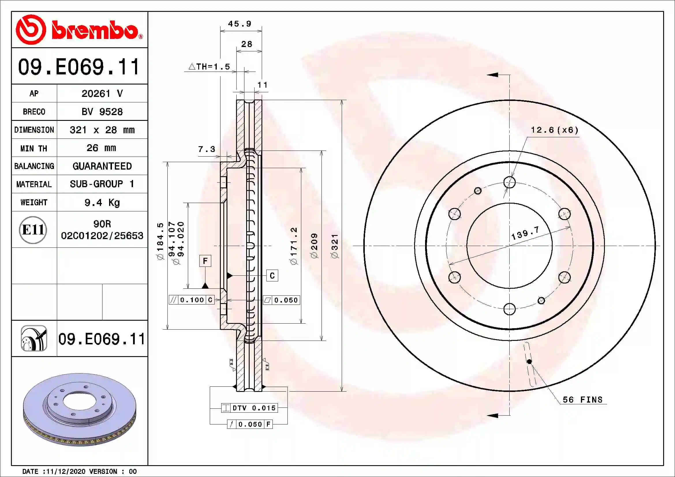 Disc frana