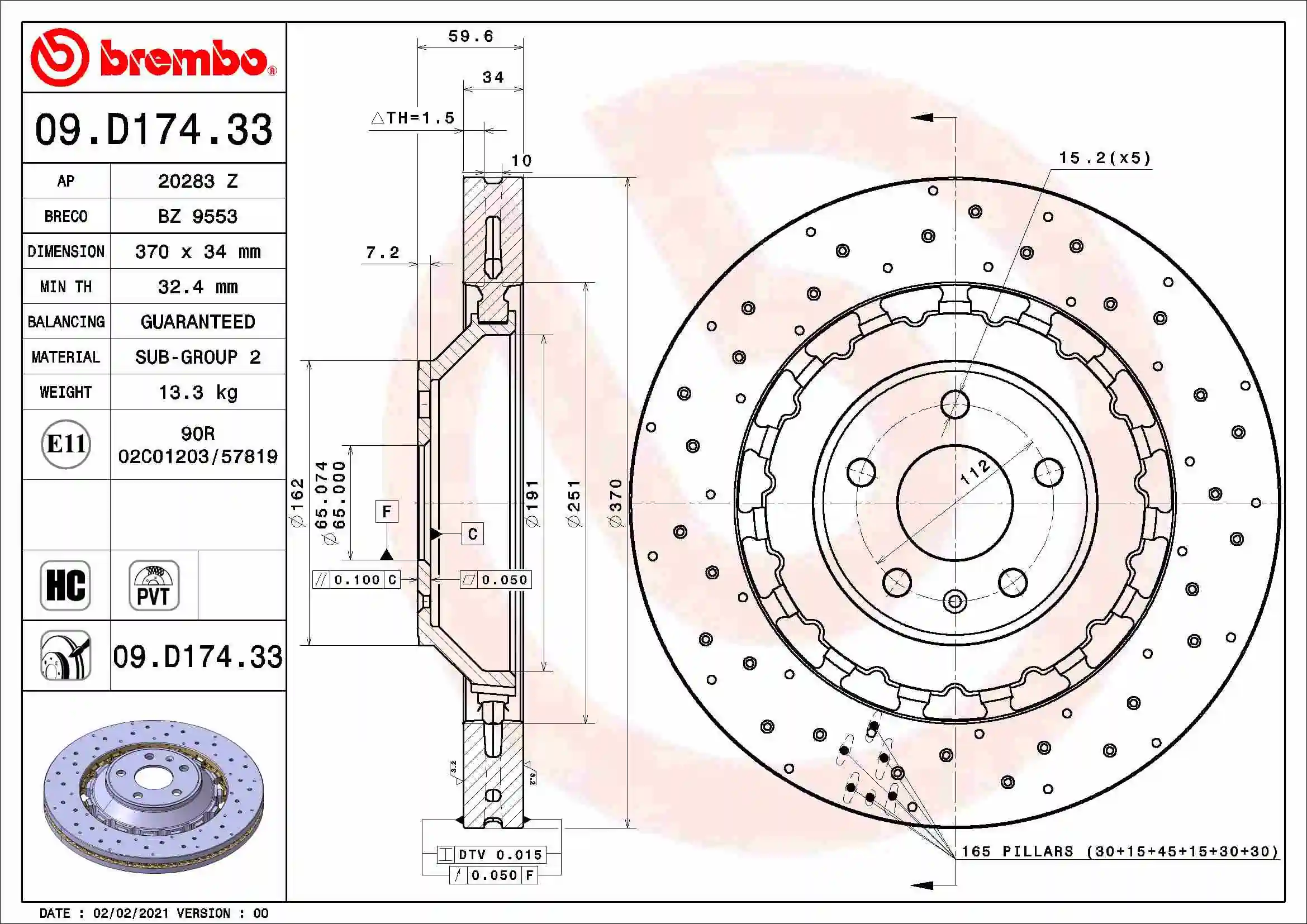 Disc frana