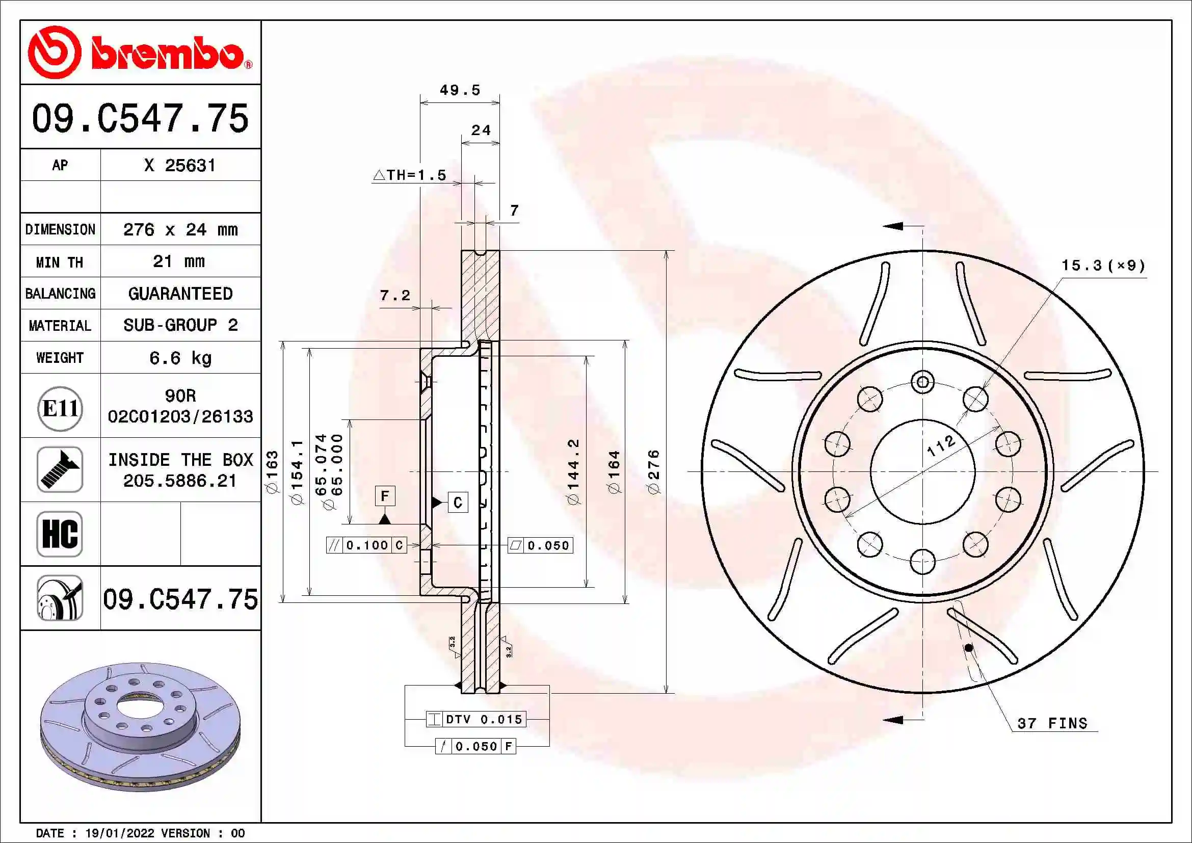 Disc frana