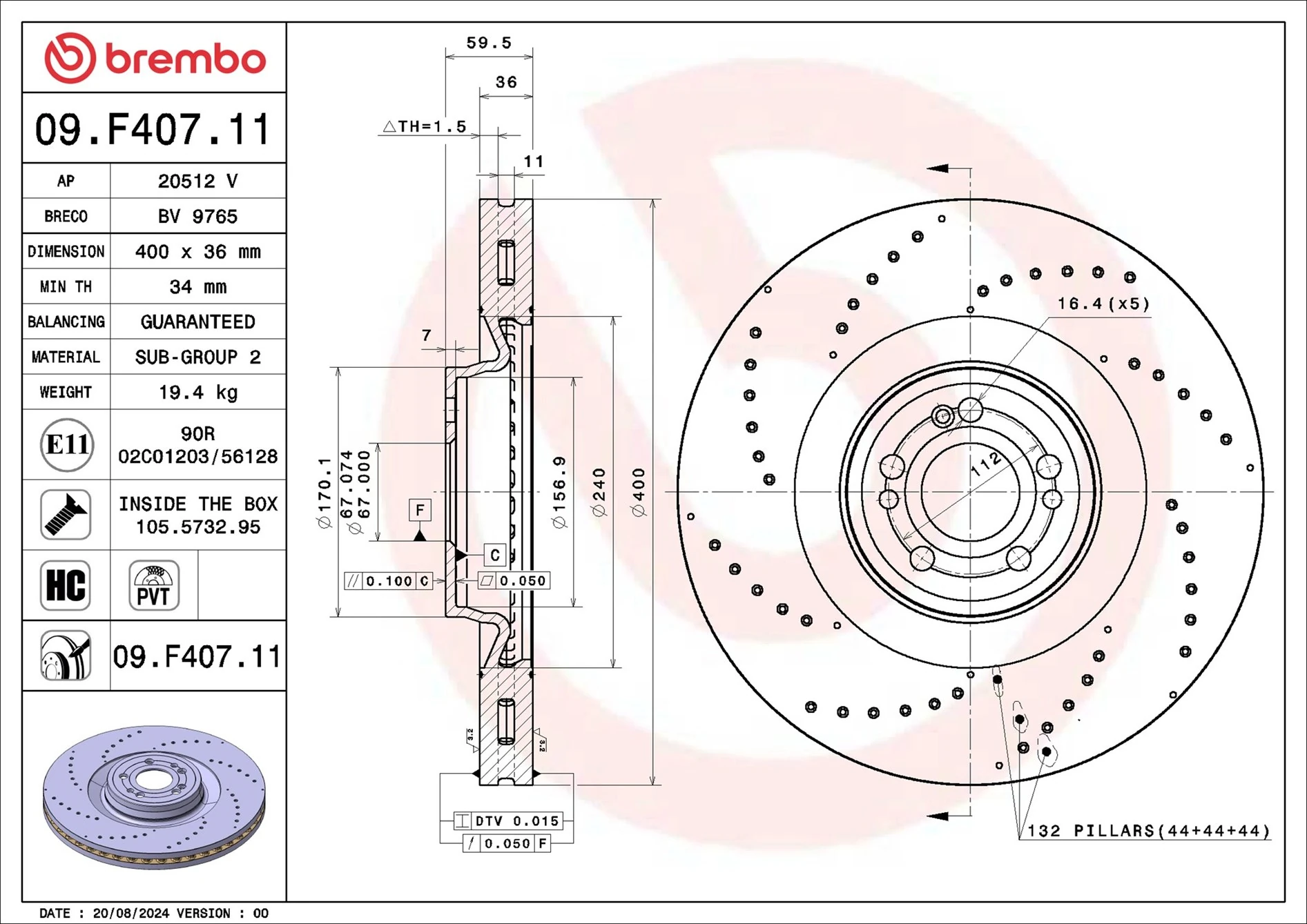 Disc frana
