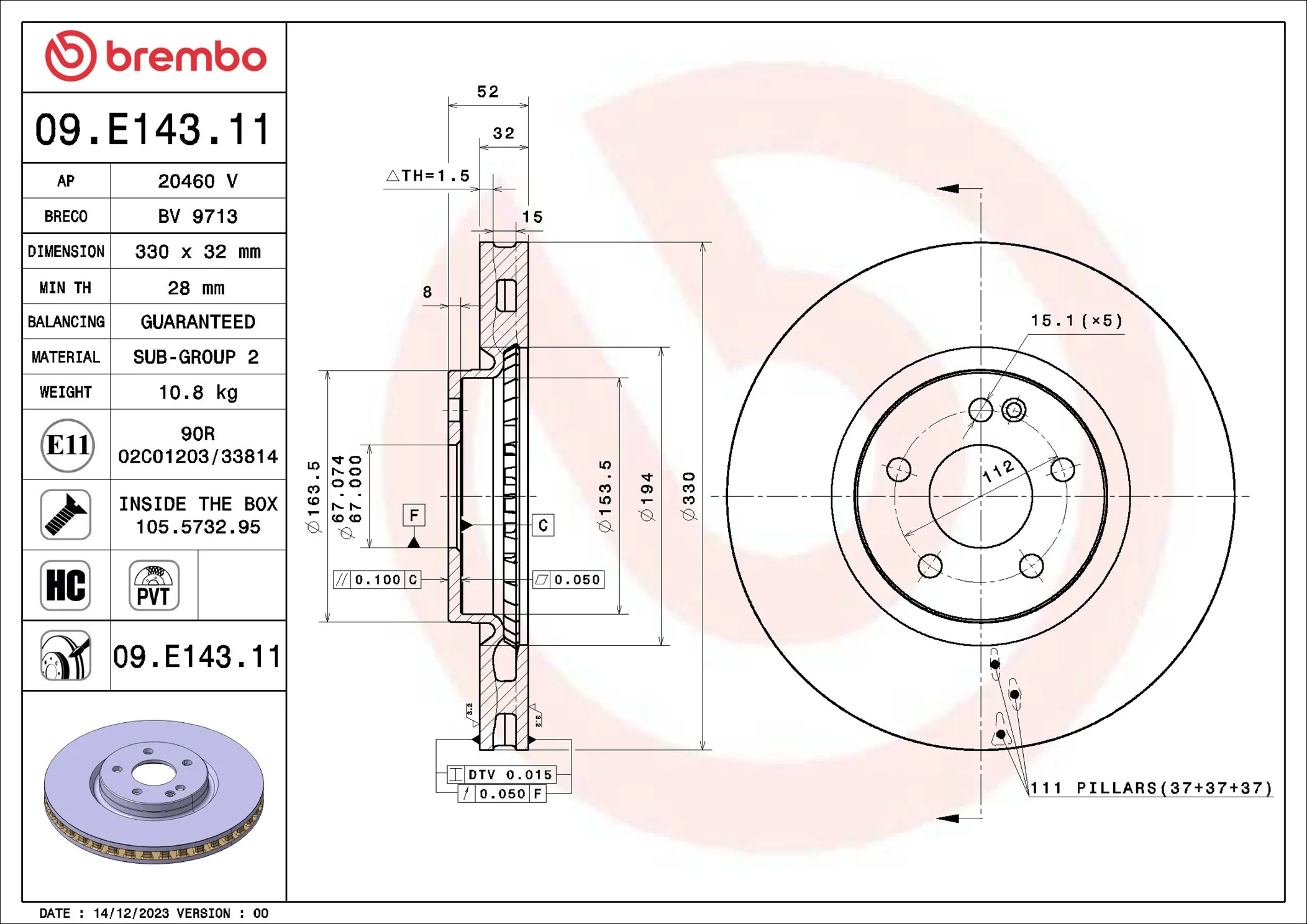 Disc frana