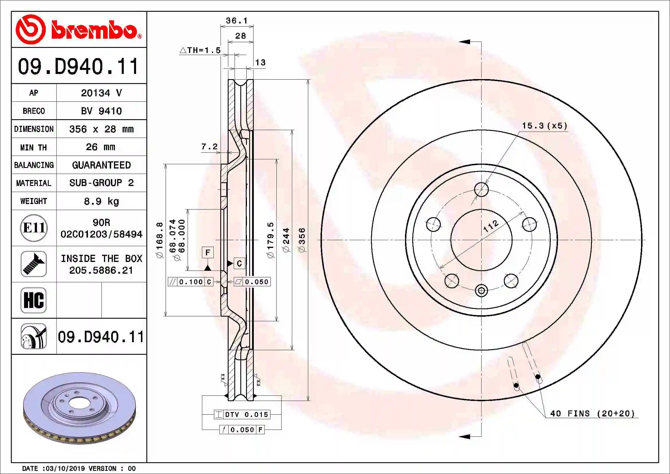 Disc frana