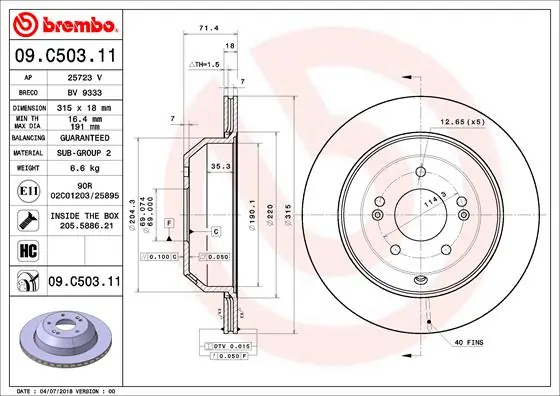 Disc frana