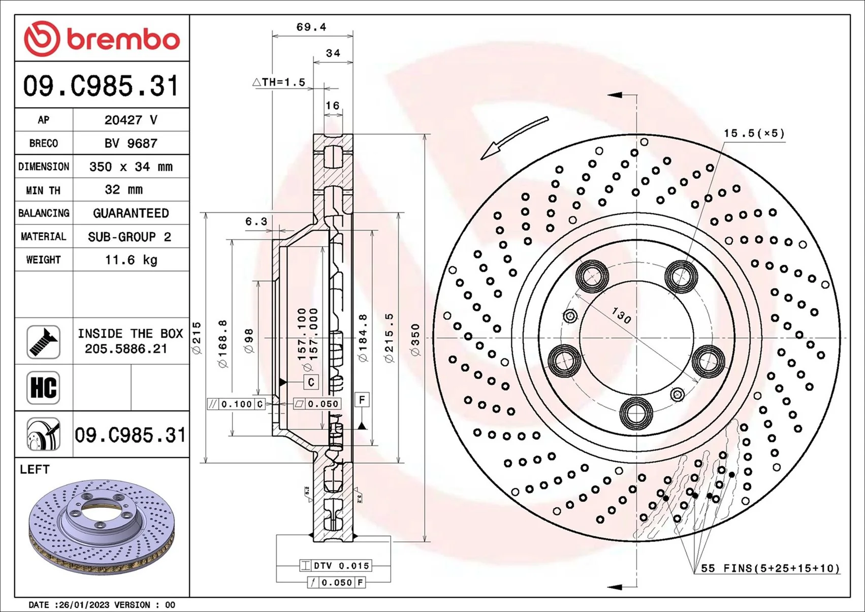 Disc frana