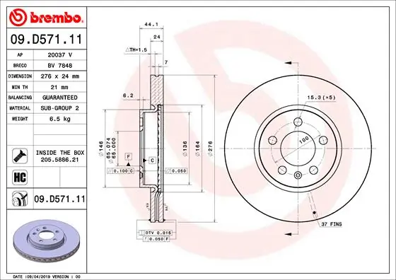 Disc frana