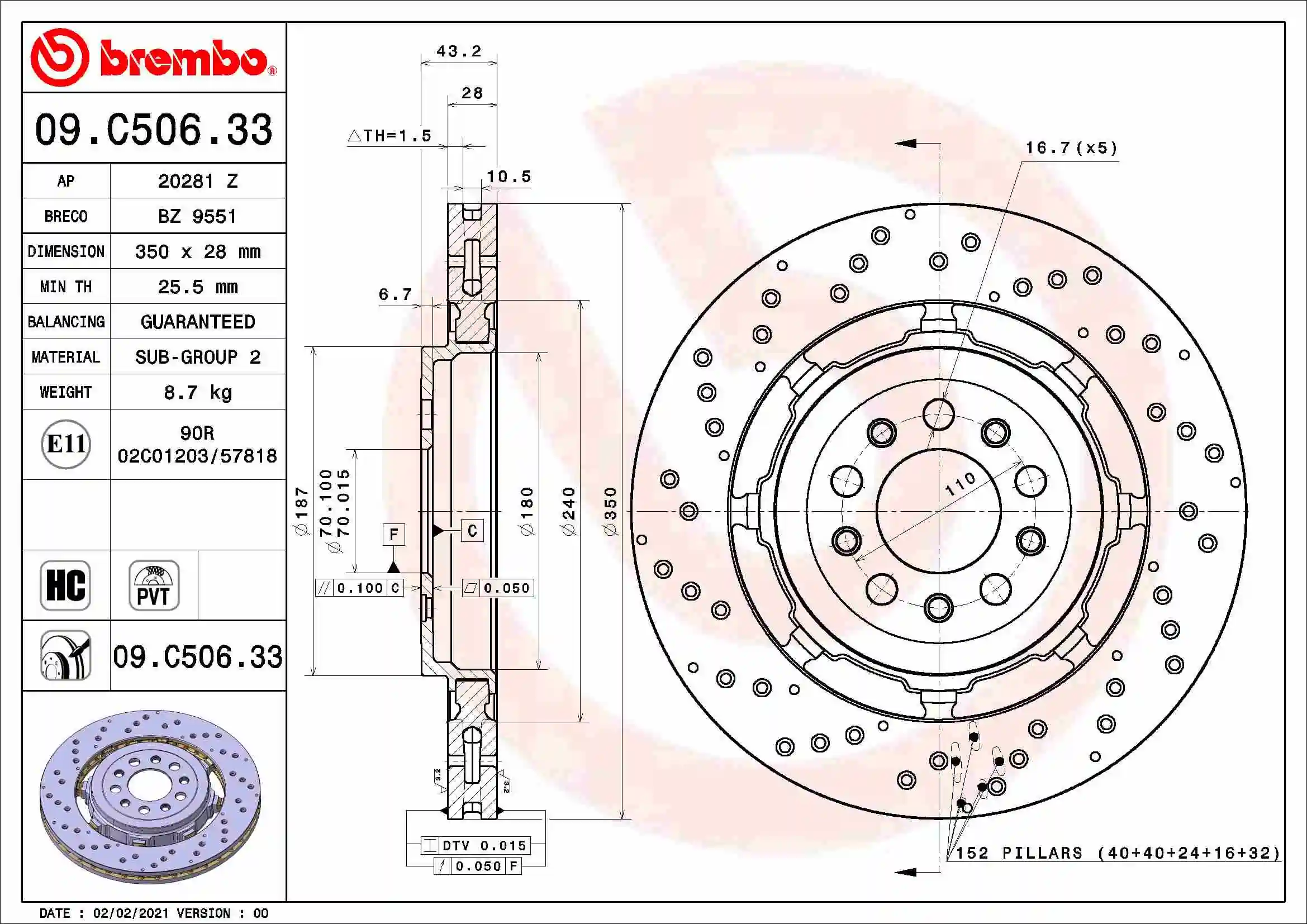 Disc frana