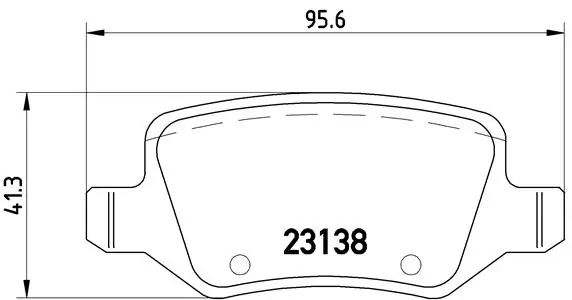 Set placute frana