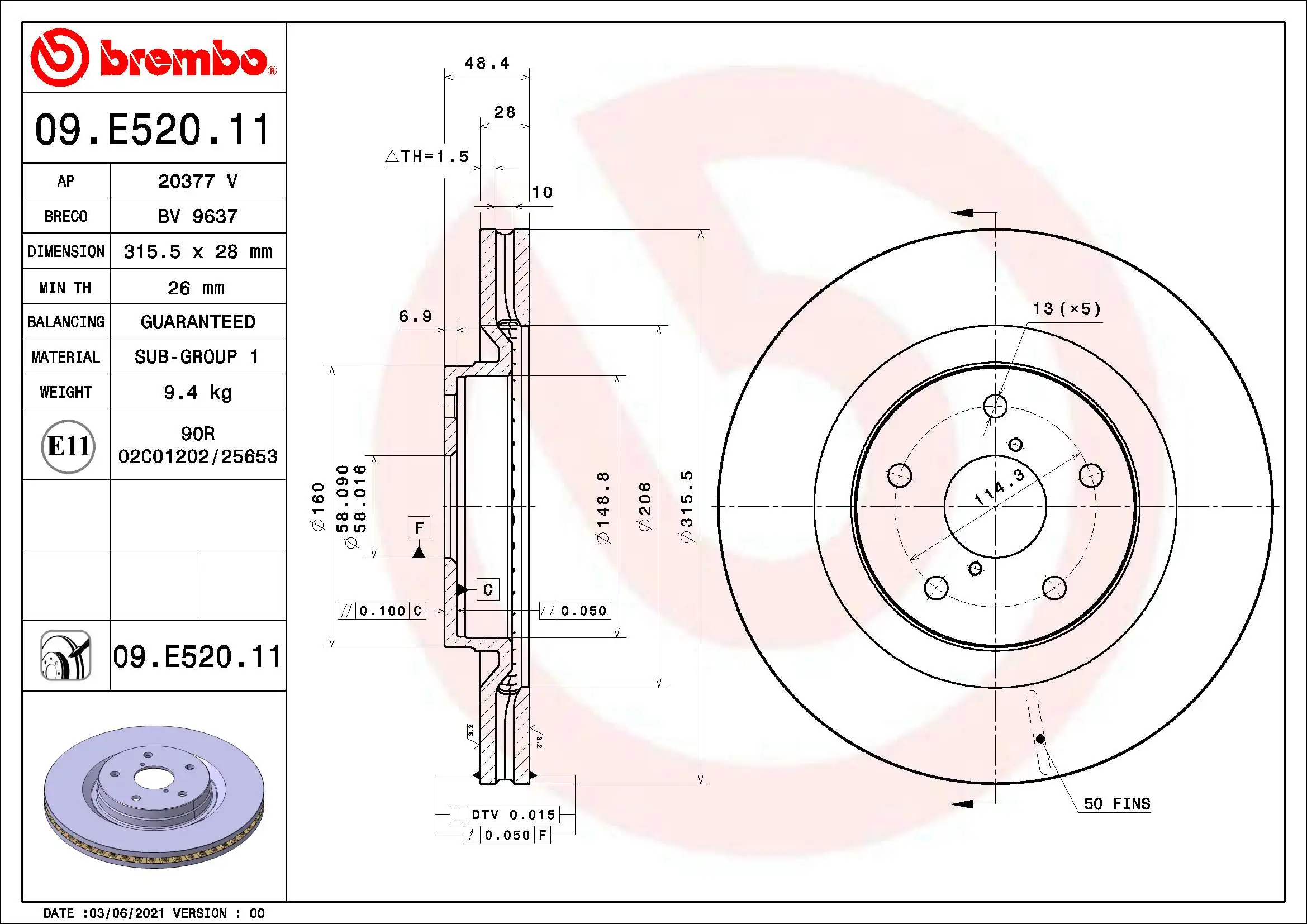 Disc frana