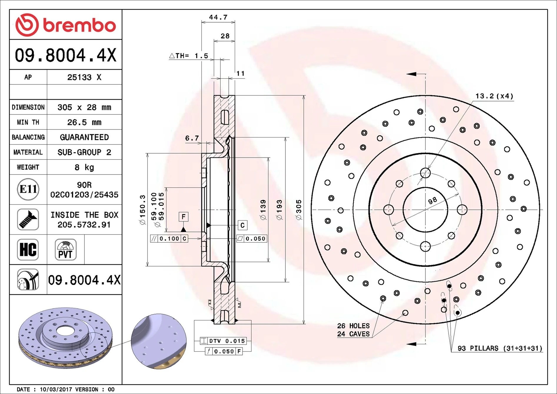 Disc frana