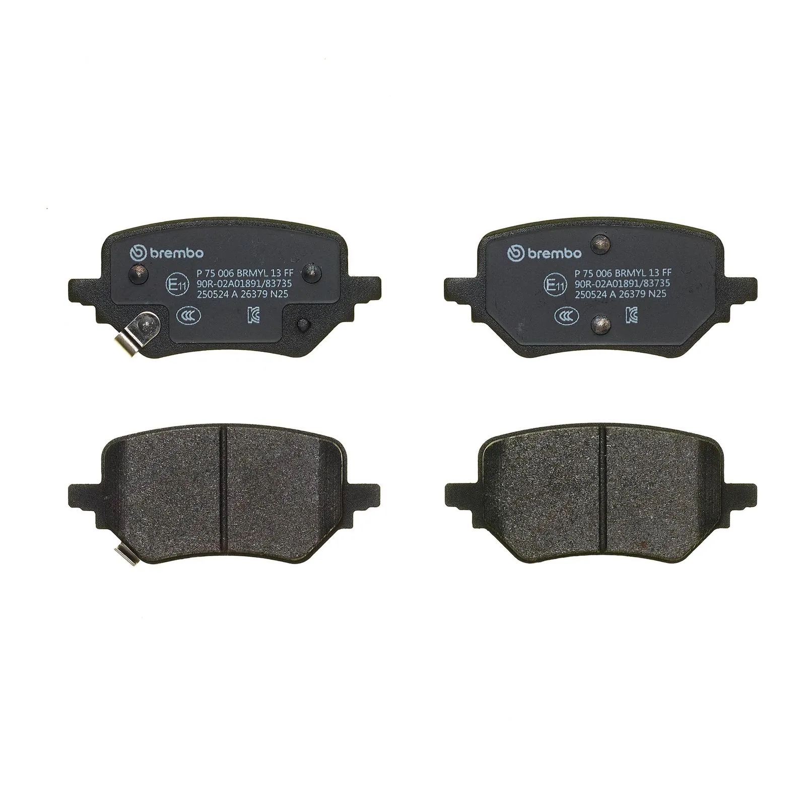 Set placute frana