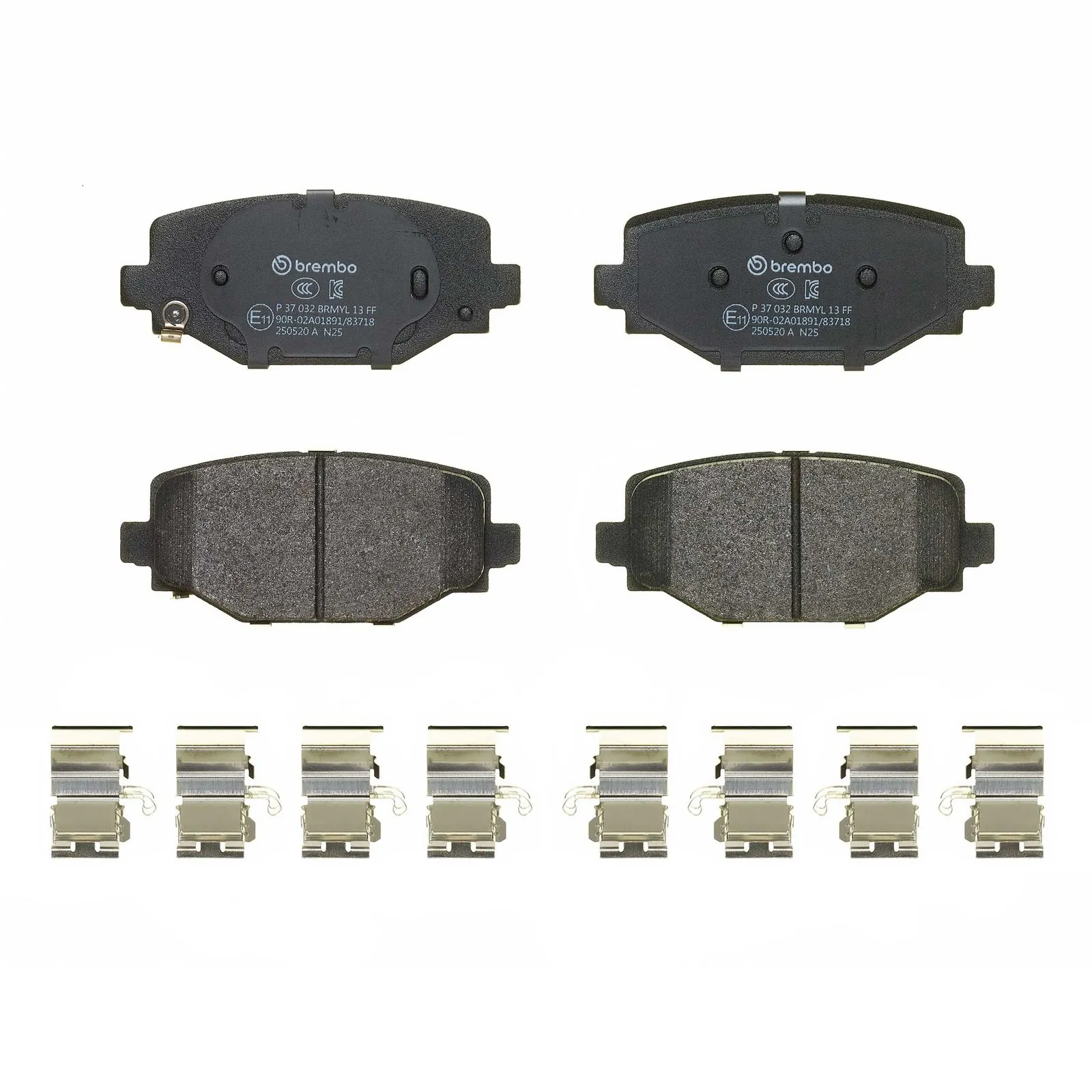 Set placute frana