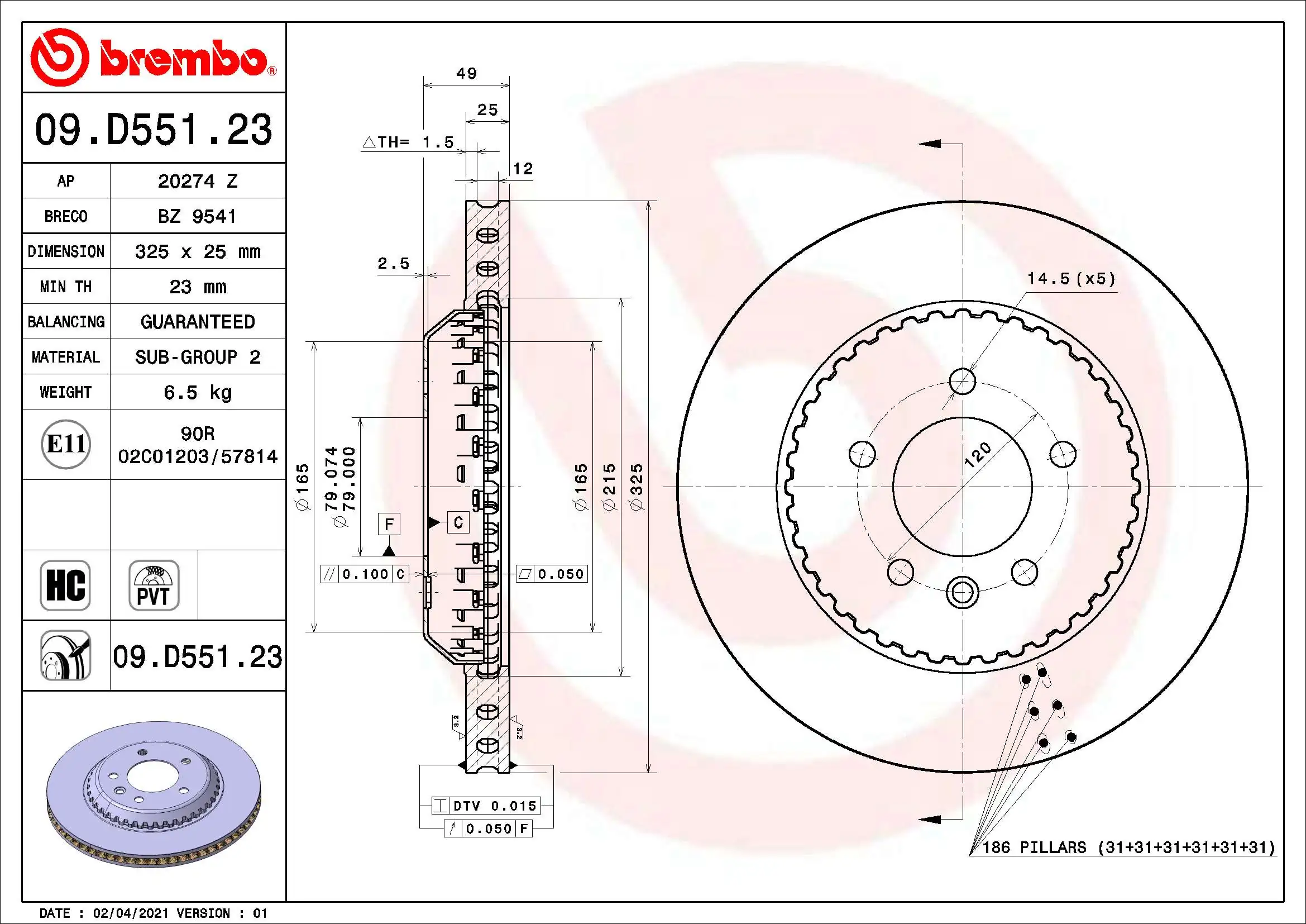 Disc frana