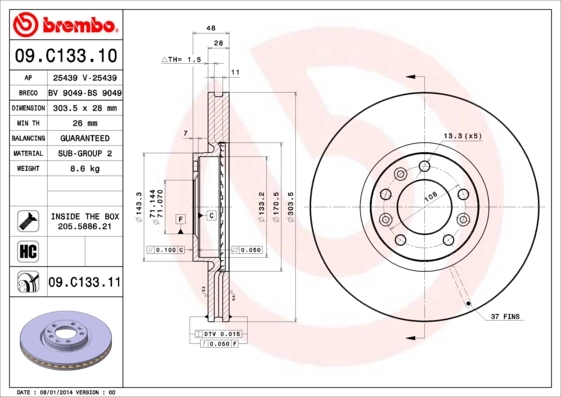 Disc frana