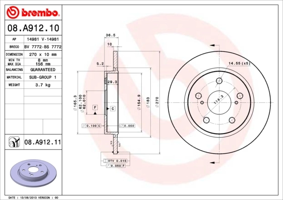 Disc frana