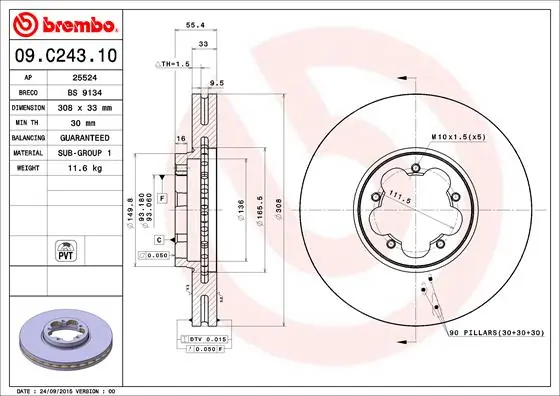 Disc frana