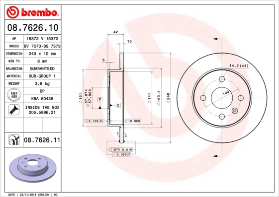 Disc frana