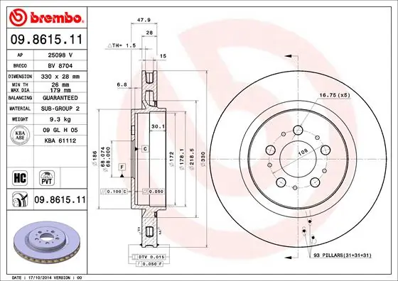 Disc frana