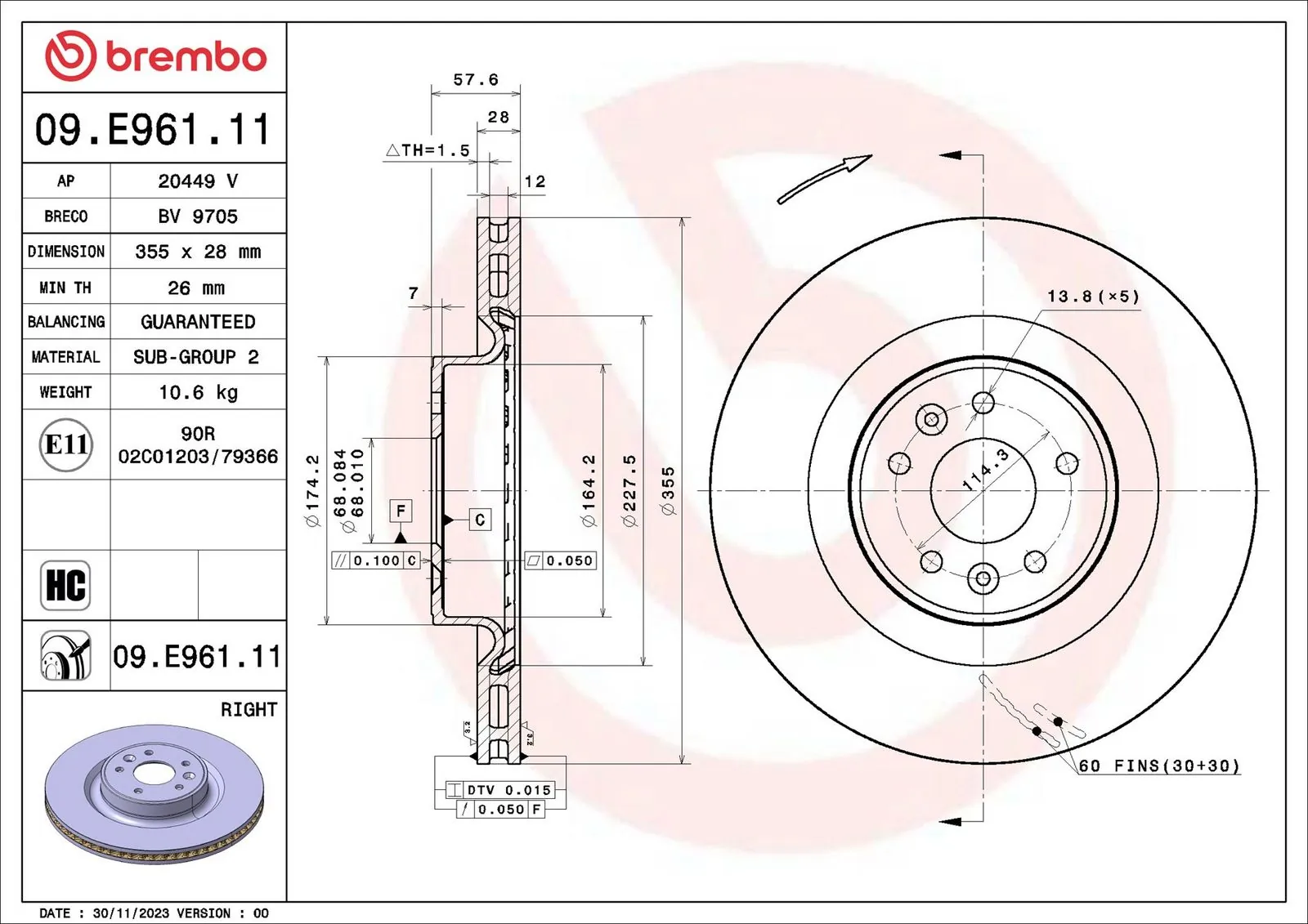 Disc frana