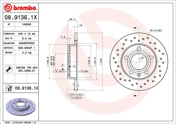 Disc frana