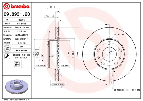Disc frana