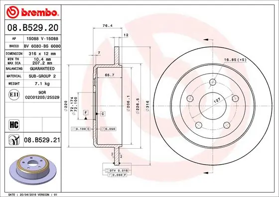 Disc frana
