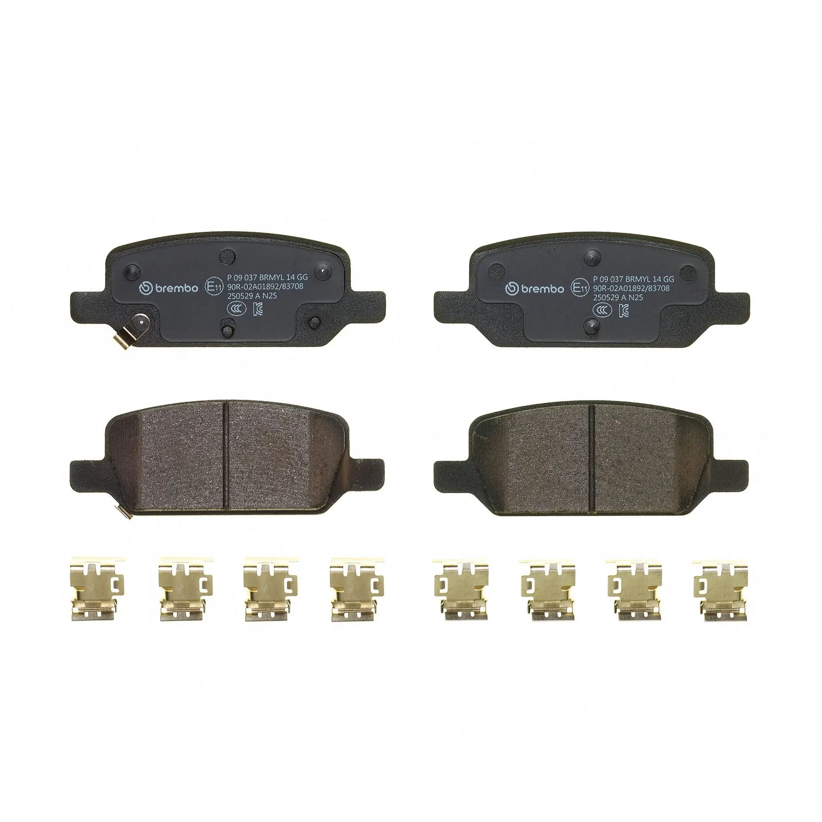 Set placute frana