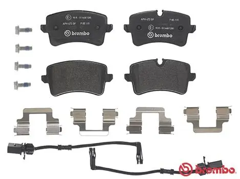 Set placute frana