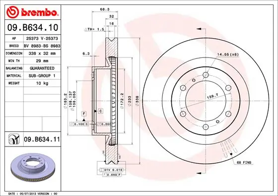 Disc frana