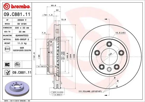 Disc frana