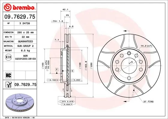Disc frana