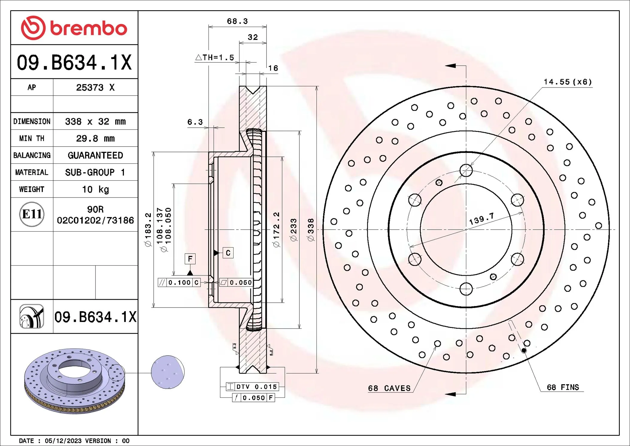 Disc frana